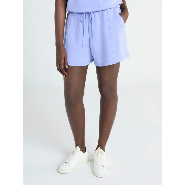 Scoop Women's and Women’s Plus Ultimate ScubaKnit Seamed Shorts, Sizes XS-4X | Walmart (US)