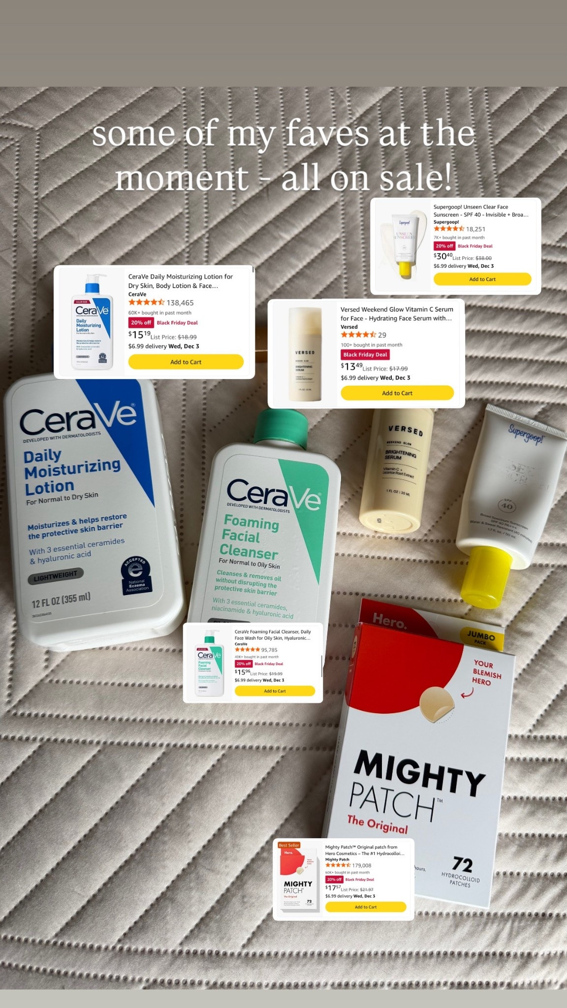 Black Friday is officially here and I’m rounding up the best self-care deals you can actually use all season long. From cozy essentials to everyday wellness favorites, these are the finds worth snagging while they’re marked down.

I’ll be updating LTK all weekend with new sales as they drop — tap to shop and check back for fresh deals. Happy saving! 

#LTKGiftGuide #LTKHoliday #LTKCyberWeek