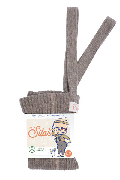 Silly Silas Silas: Hippy Footless Tights - Cocoa Blend - Trouva | Trouva (Global)