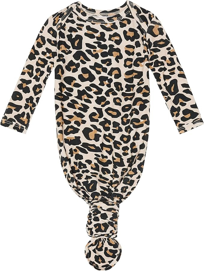 Posh Peanut Knotted Newborn Gown - Newborn Gowns for Girls, Baby Sleep Gown - Baby Girl Gowns 0-3... | Amazon (US)