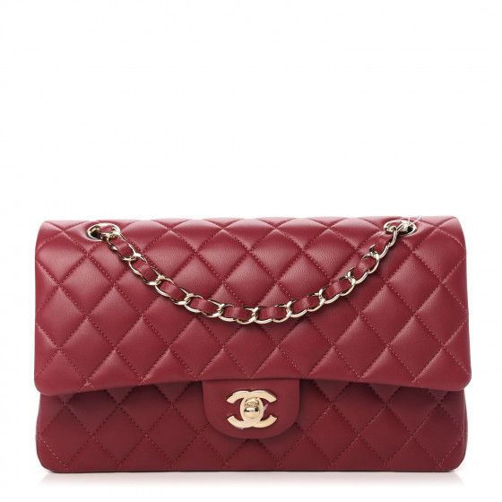 CHANEL

Lambskin Quilted Medium Double Flap Burgundy | Fashionphile