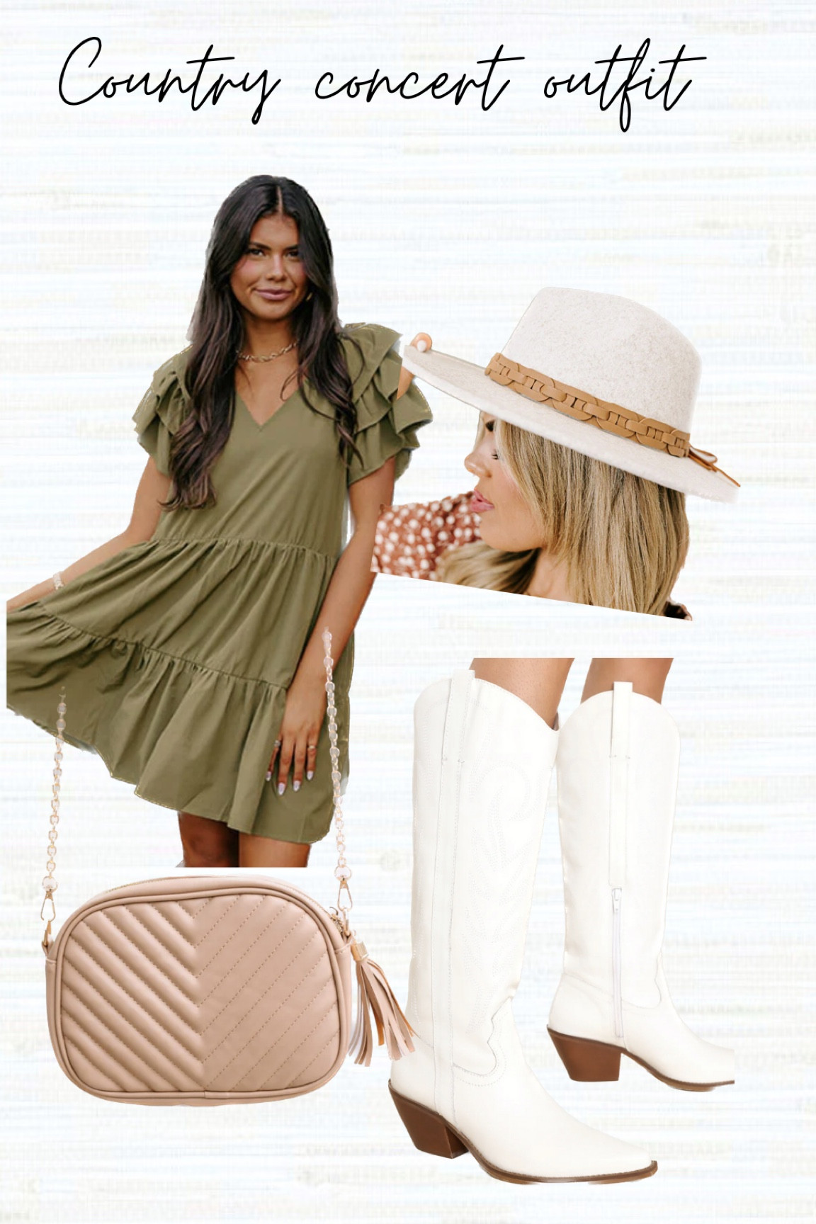 Country concert pick 🤠

These boots are SO popular right now! 

#countryconcert #falloutfit #familyphotos #concertoutfit 

#LTKitbag #LTKSeasonal