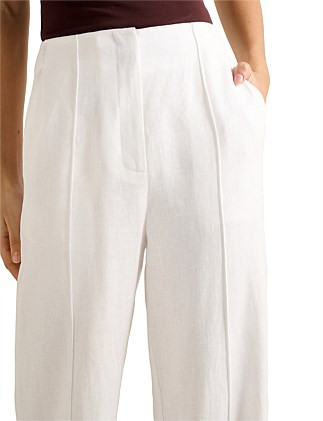 POSEY LINEN WIDE LEG PANTS | David Jones (Australia & New Zealand)