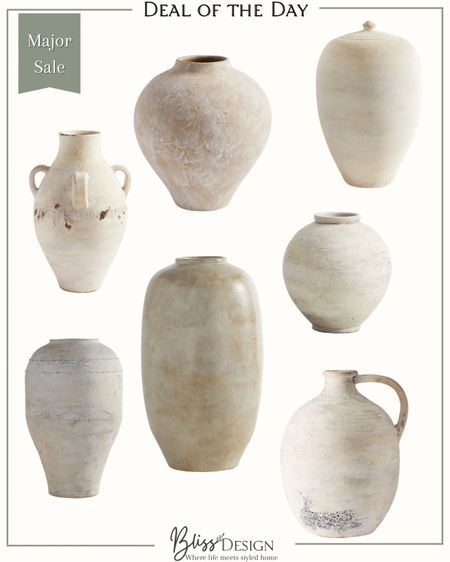 Beautiful Artisan Vases in white from Pottery Barn 

#LTKFind #LTKsalealert #LTKhome