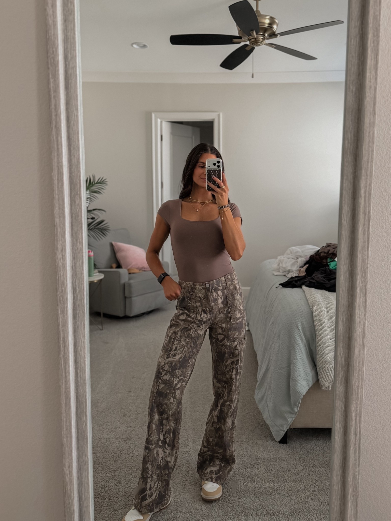 Camo pants and soft top, staples. 😉 

#LTKgrwm #LTKdayinmylife #LTKmomlife