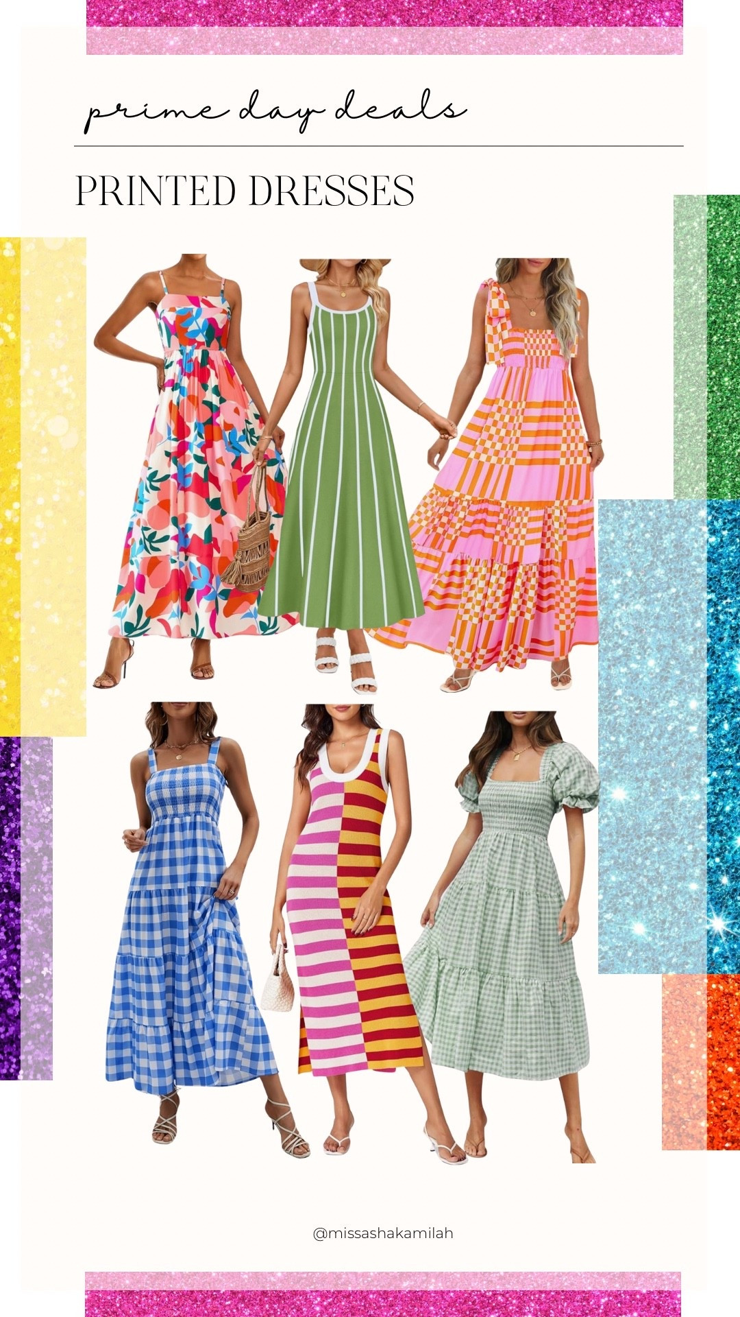 PRIME DAY DEALS: affordable, fun printed dresses for summer✨

#LTKMidsize #LTKStyleTip #LTKSeasonal