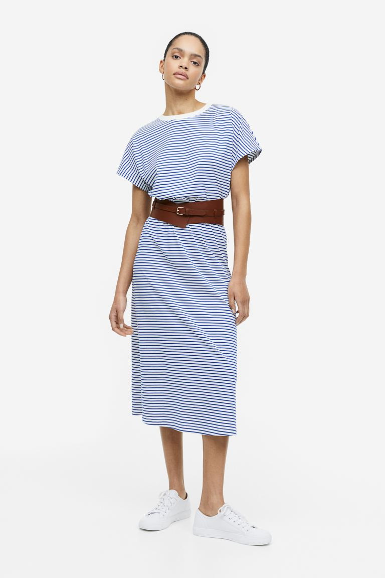 Smocked-waist Jersey Dress | H&M (US + CA)
