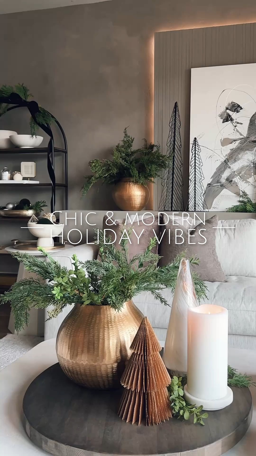Minimal, modern, and effortlessly festive — exactly how I love to decorate for the holidays 🤎 These holiday decor pieces are gorgeous and help make your space feel cozy and chic!

#LTKStyleTip #LTKSeasonal #LTKHoliday
