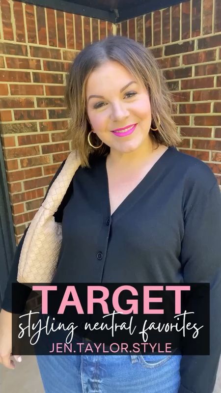 Target Tuesday! Styling curvy outfits with some of my favorite Target fashion finds. These plus size high waisted, straight leg ankle jeans remind me of my Abercrombie jeans at a fraction of the price. I also love this lightweight cardigan for work outfits or casual outfits! Plus size outfit, midsize outfit, Target outfit, maxi dress outfit, neutral outfit 
5/28

#LTKPlusSize #LTKStyleTip #LTKFindsUnder50