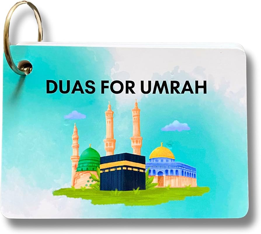 Umrah Dua Cards, Step by Step Guide Umrah Duas, Umrah Gift, Umrah Prayers and Supplications, Umra... | Amazon (US)