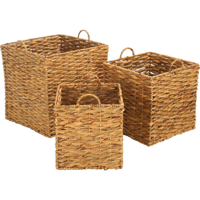 Safavieh | Howell Baskets, Natural (Set Of 3) | Maisonette | Maisonette