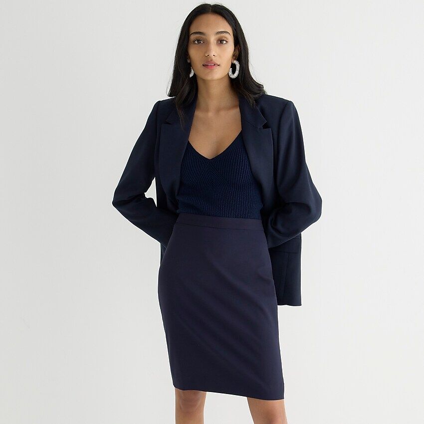 No. 2 Pencil® skirt in Italian stretch wool | J.Crew US