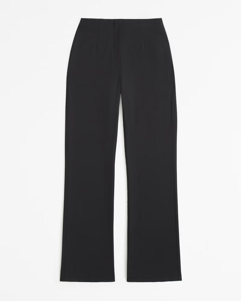 High Rise Slim Boot Trouser | Abercrombie & Fitch (US)
