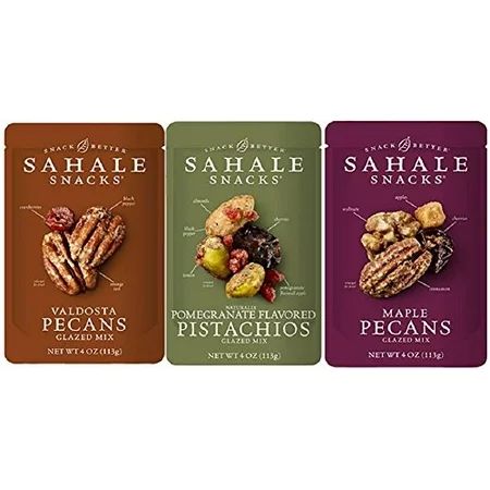 Sahale Snacks Glazed Nut Blends 3 Flavor Variety Bundle: (1) Sahale Snacks Maple Pecans With Walnuts | Walmart (US)