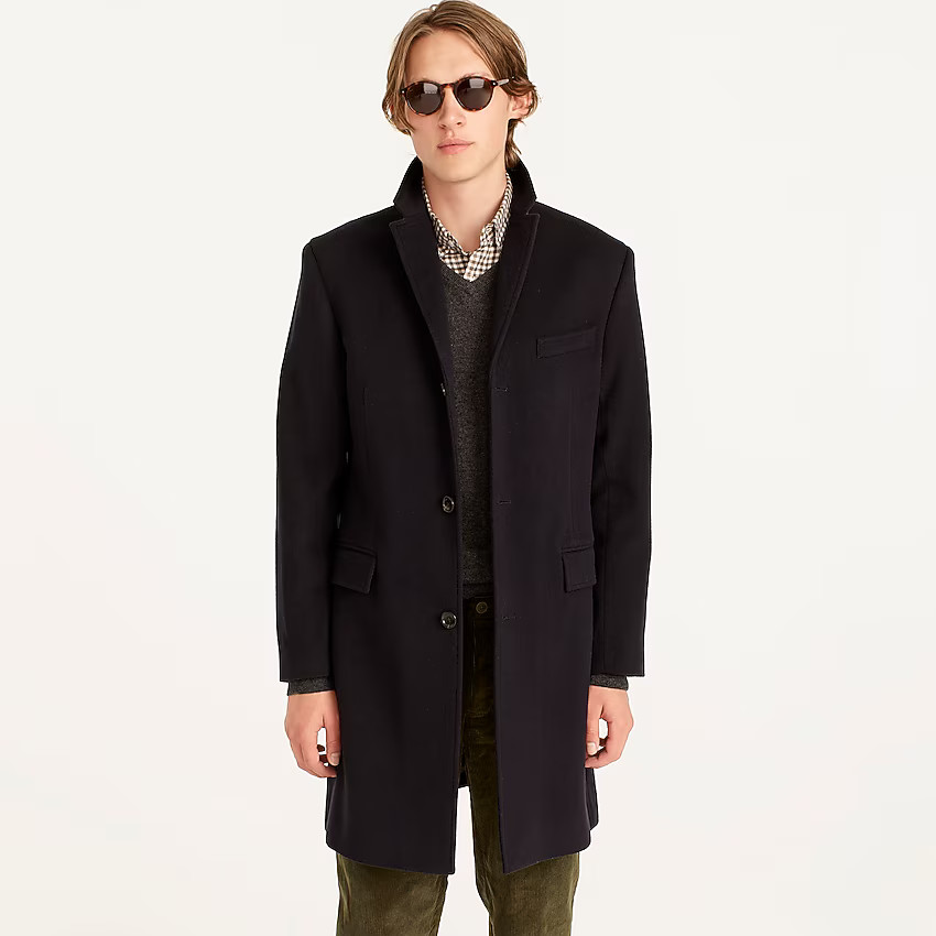 J.Crew: Ludlow Topcoat In Wool-cashmere For Men | J. Crew US