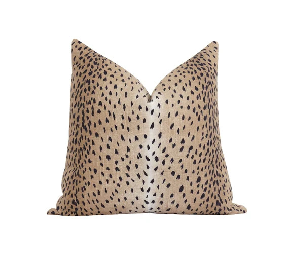 Fawn Pillow Cover Deer Pillow Animal Pillow Cover Antelope - Etsy | Etsy (US)