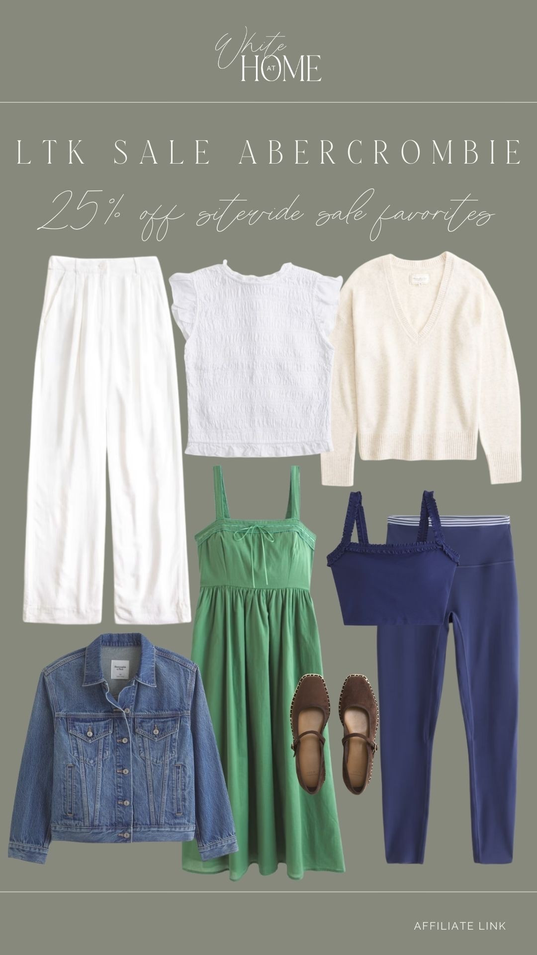 Abercrombie is having a huge sale right now! The spring sale is happening and you can save 25% off everything at Abercrombie & Fitch by clicking the coupon code above the tagged products and applying that code at the checkout! 

#LTKootd #LTKSaleAlert #LTKSpringSale