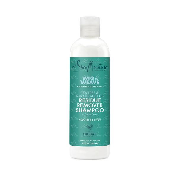 SheaMoisture Wig & Weave Residue Remover Shampoo for Human and Synthetic Hair - 13 fl oz | Target