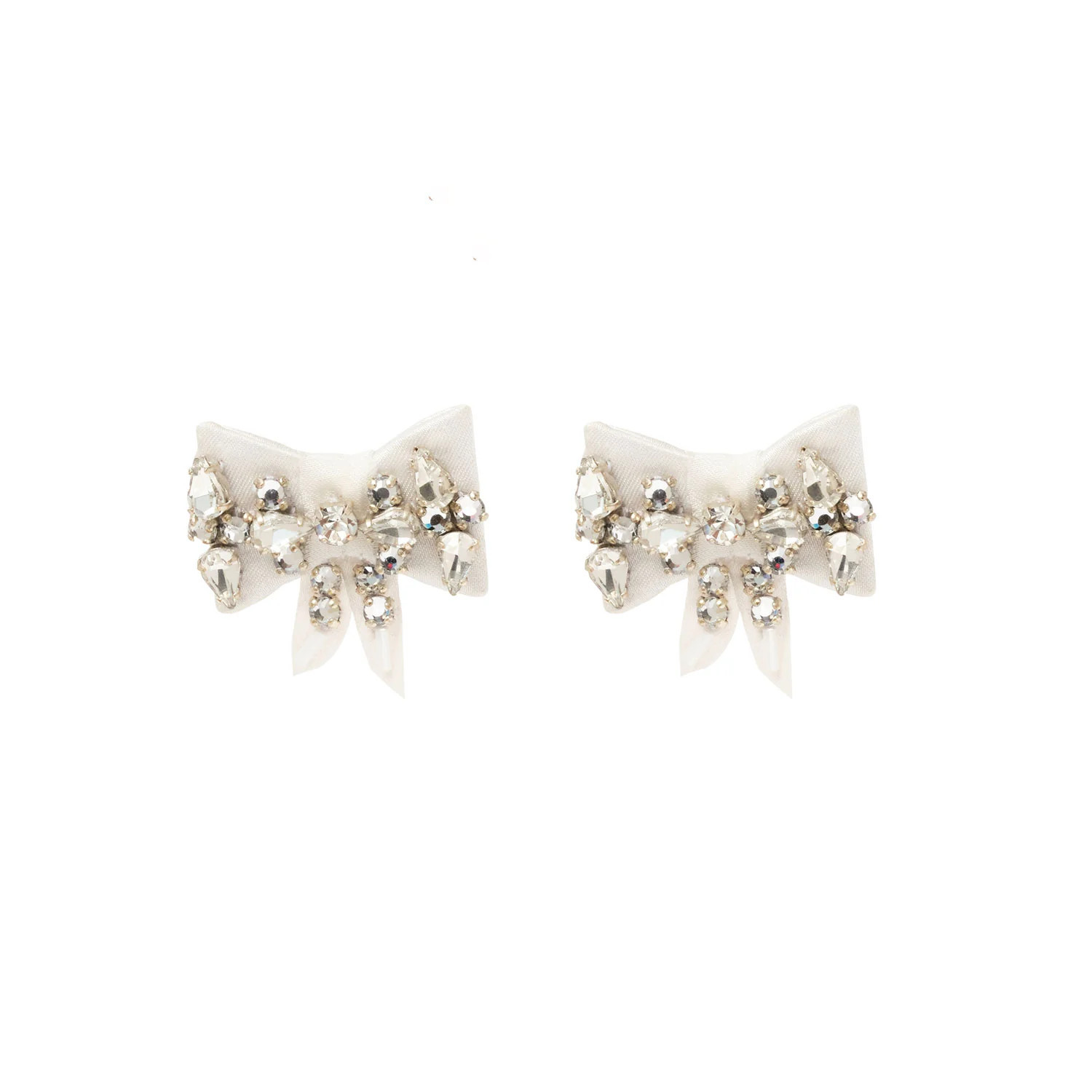 Lexy Stud Earrings White | Mignonne Gavigan