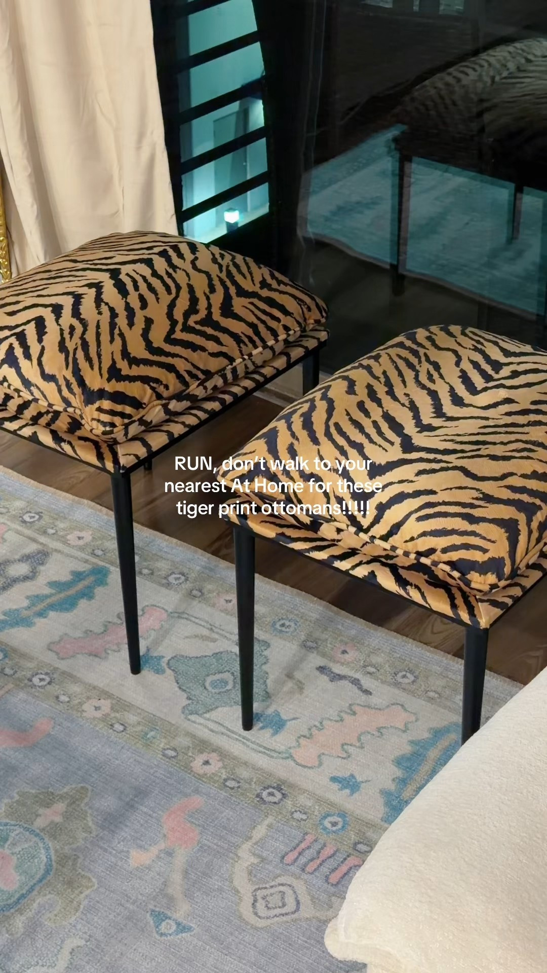 Viral zebra stools from At Home, not online yet but linking similar! 

#LTKHome #LTKFindsUnder100 #LTKdayinmylife
