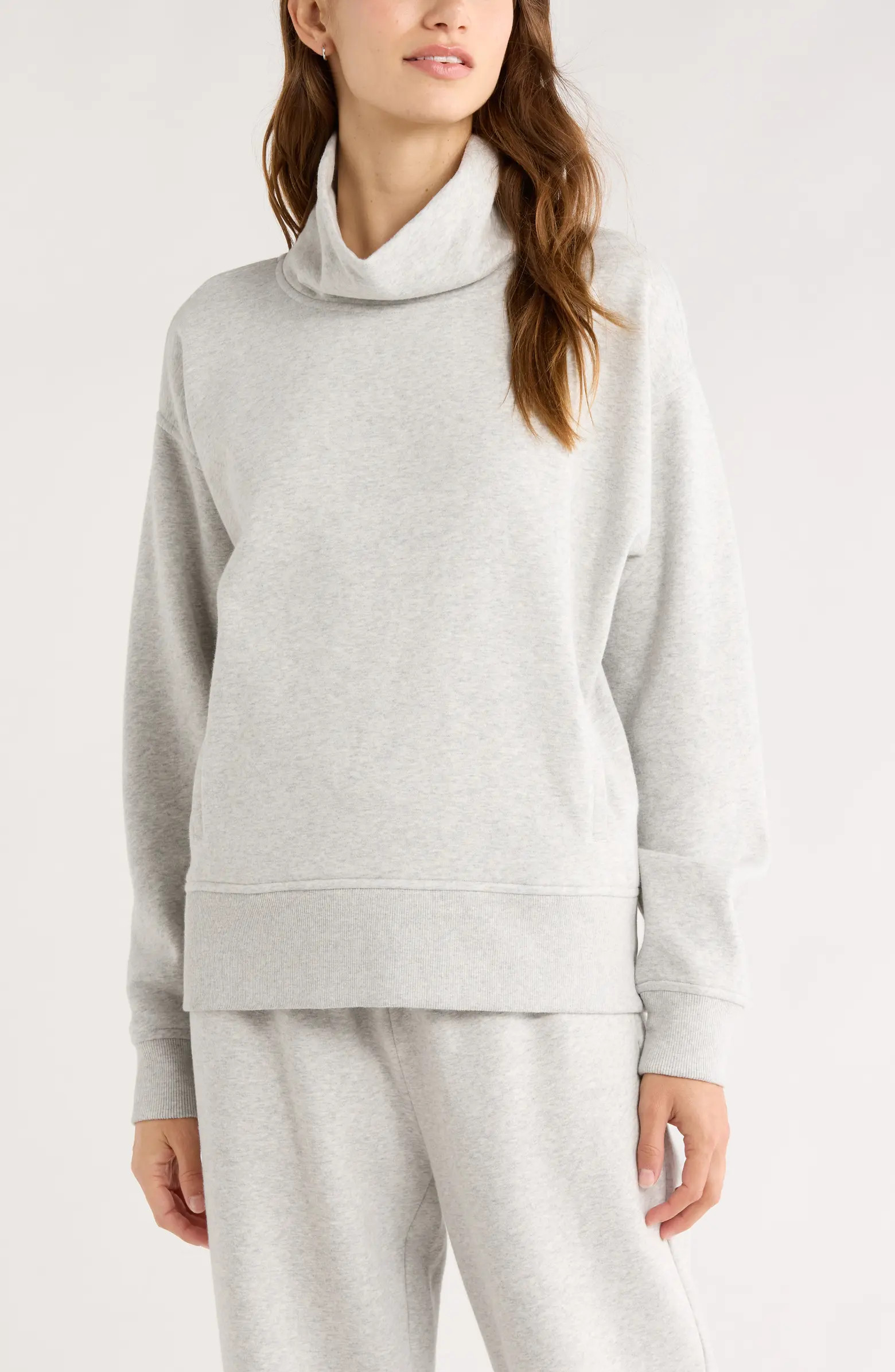 Ultracozy Fleece Funnel Neck Top | Nordstrom
