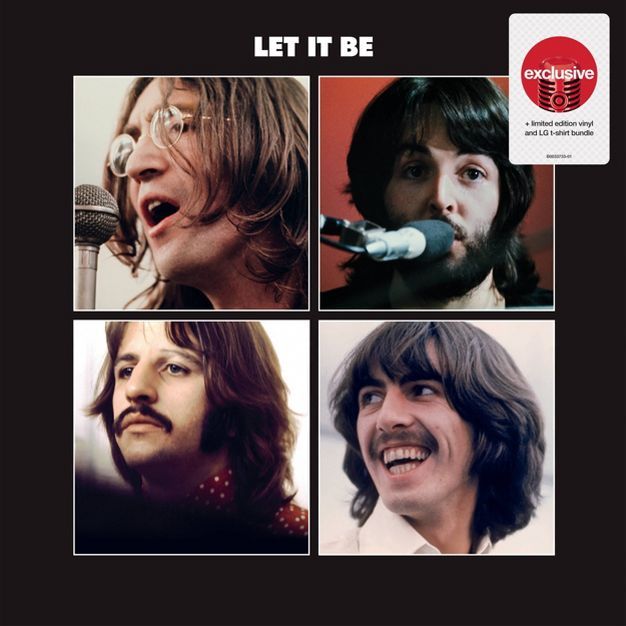 The Beatles - Let It Be + T-Shirt (Target Exclusive, Vinyl) | Target