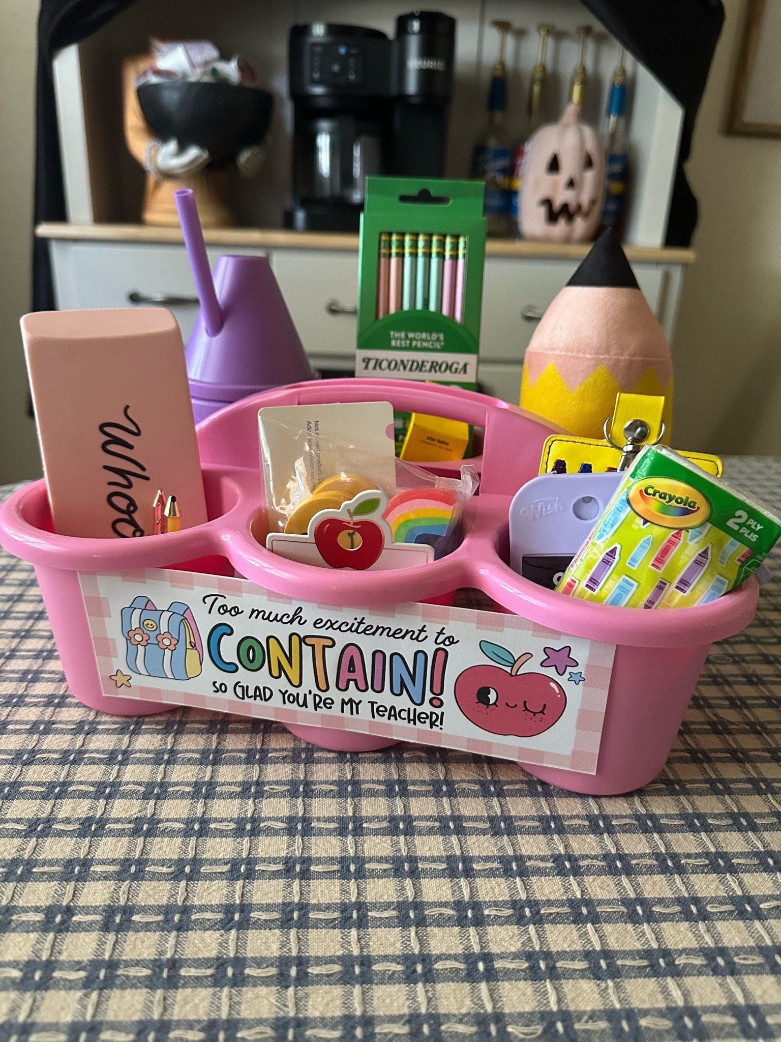 A $3 container that will be used by the teacher as a gift base is genius! Love these containers so much and these colors

#LTKmomlife #LTKHome #LTKKids