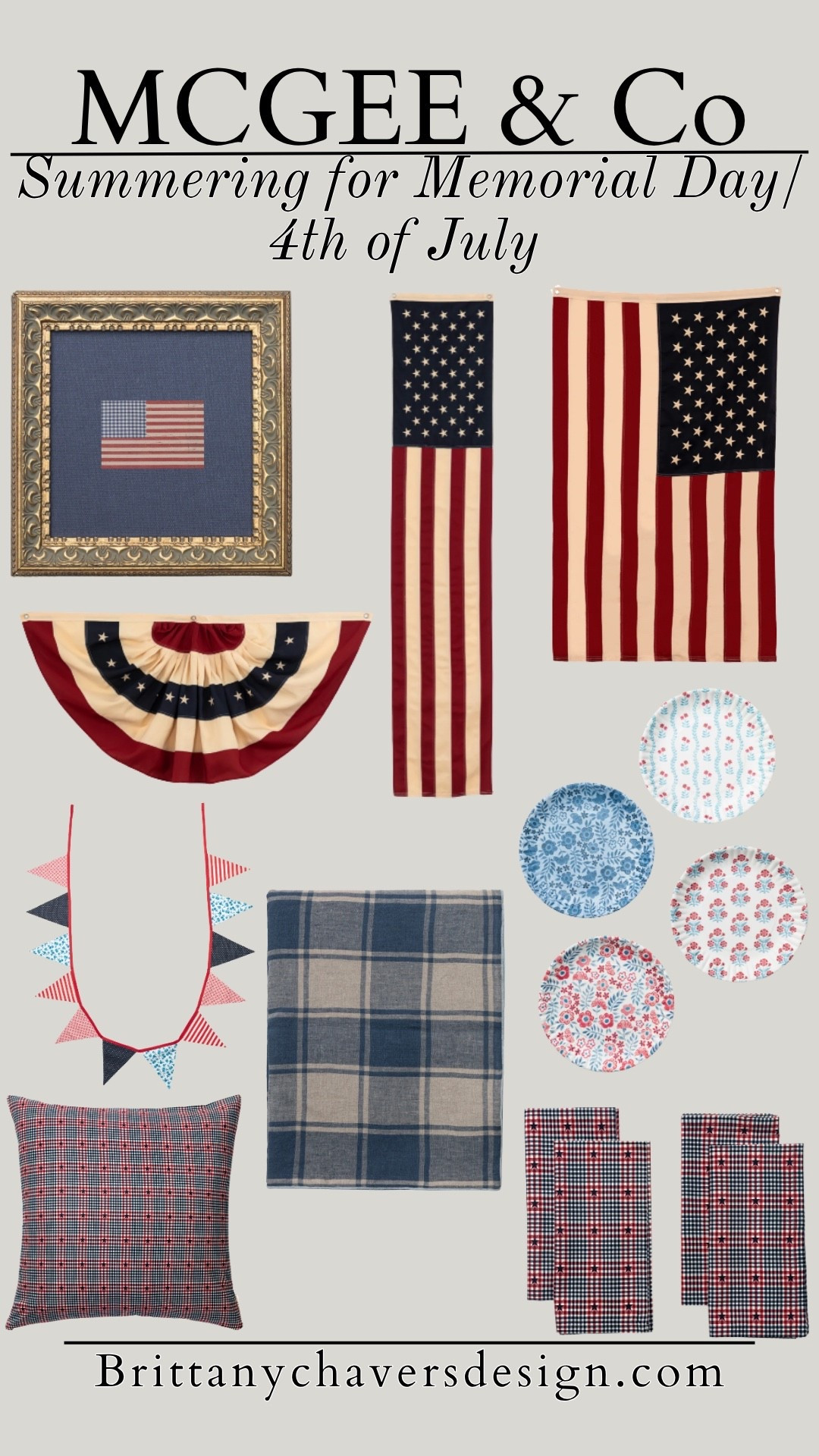 McGee & Co just dropped a new summer collection for Memorial Day/ 4th of July that you don’t want to miss out on!! 

#LTKHome #LTKSeasonal