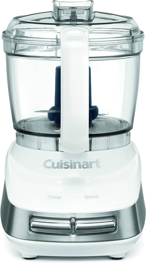 Cuisinart Core Custom 4-Cup Mini Chopper, White and Stainless, MCH-4 | Amazon (US)