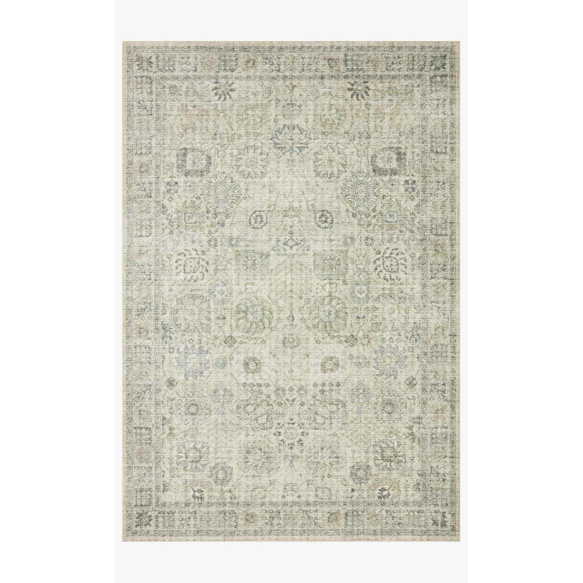 Loloi II Skye SKY-14 Natural / Sage Oriental Area Rug 2'-3" x 3'-9" - Walmart.com | Walmart (US)