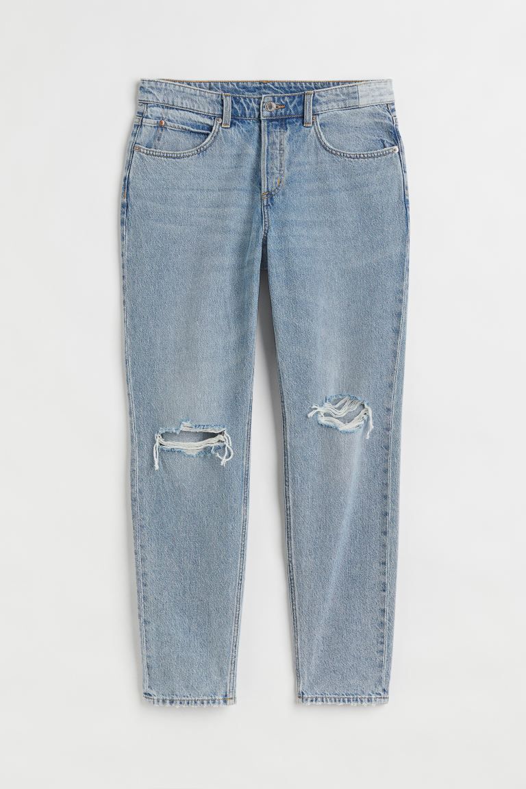 Boyfriend Low Regular Jeans | H&M (US)