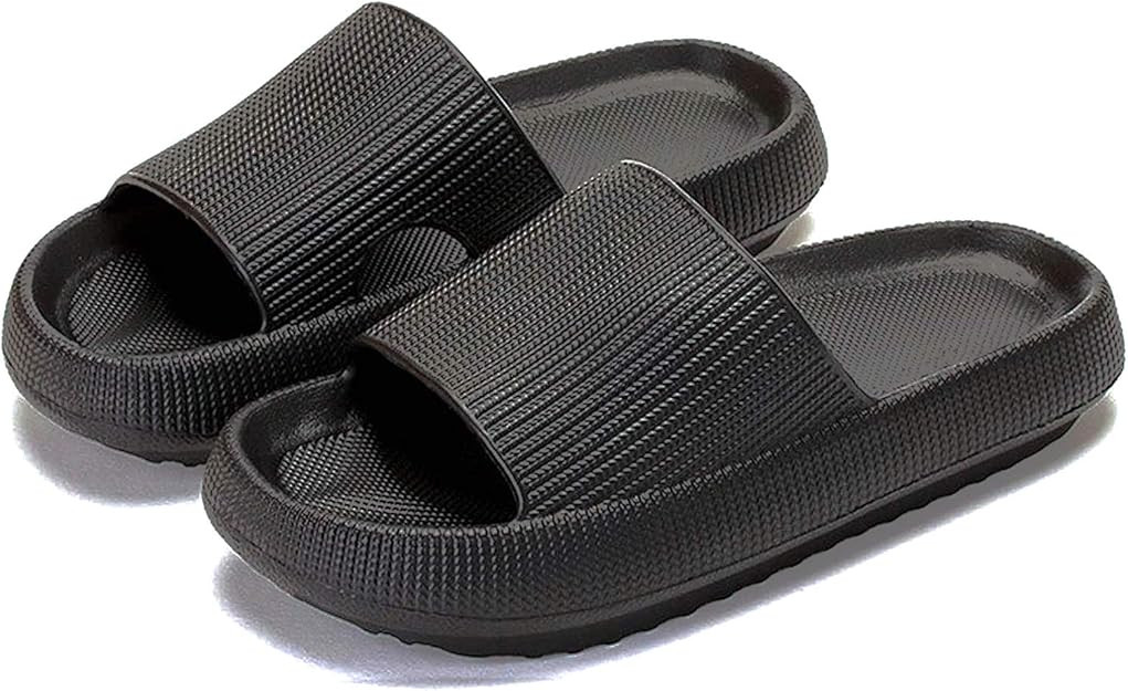 rosyclo Cloud Slippers for Women and Men, Massage Shower Bathroom Non-Slip Quick Drying Open Toe ... | Amazon (US)