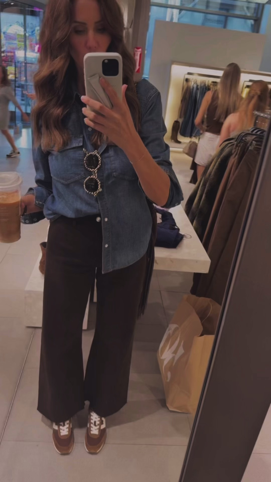 pistola penny + a denim shirt

#LTKootd #LTKgrwm #LTKOver40
