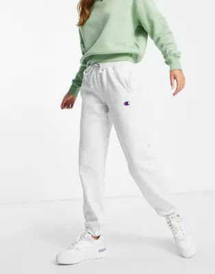 Champion joggers with small logo in grey | ASOS (Global)