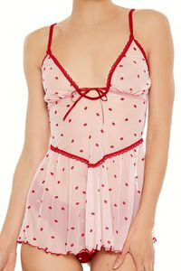 Lipstick Kiss Lingerie Slip Dress | Forever 21