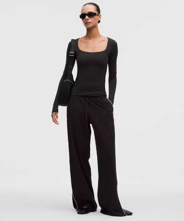 Wundermost Ultra-Soft Nulu Square-Neck Long-Sleeve Shirt | lululemon (AU)