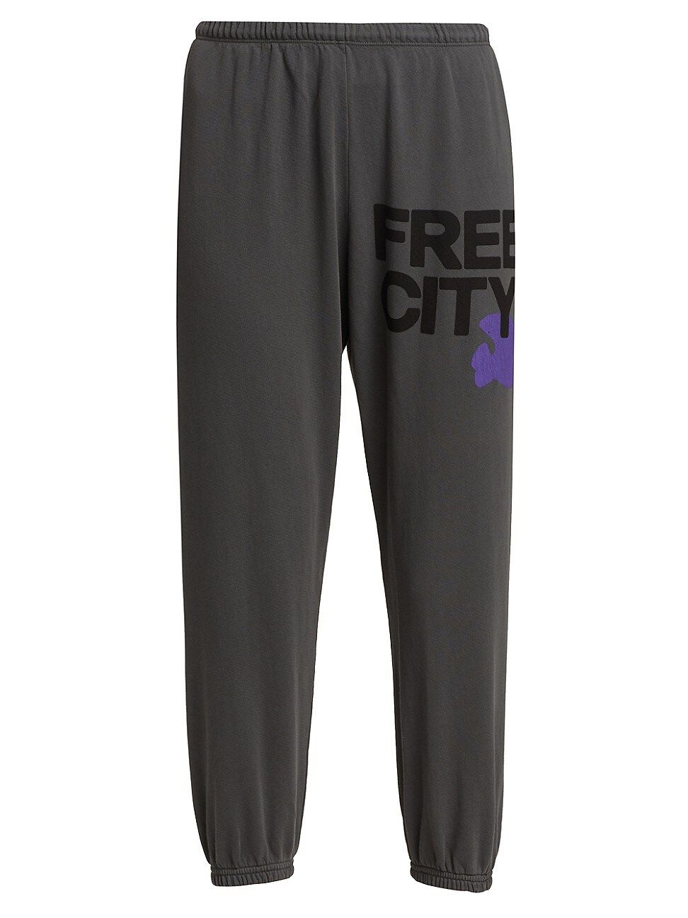 Free City Women's Logo Sweatpants - Starstorm - Size Large | Saks Fifth Avenue