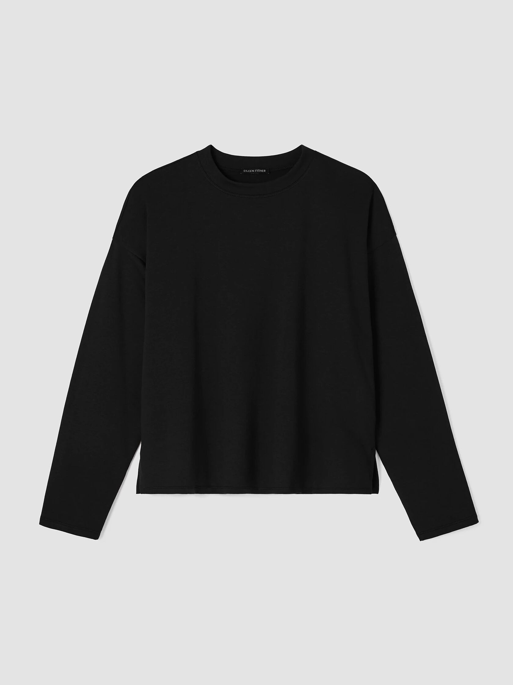Cozy Brushed Terry Hug Box-Top | Eileen Fisher