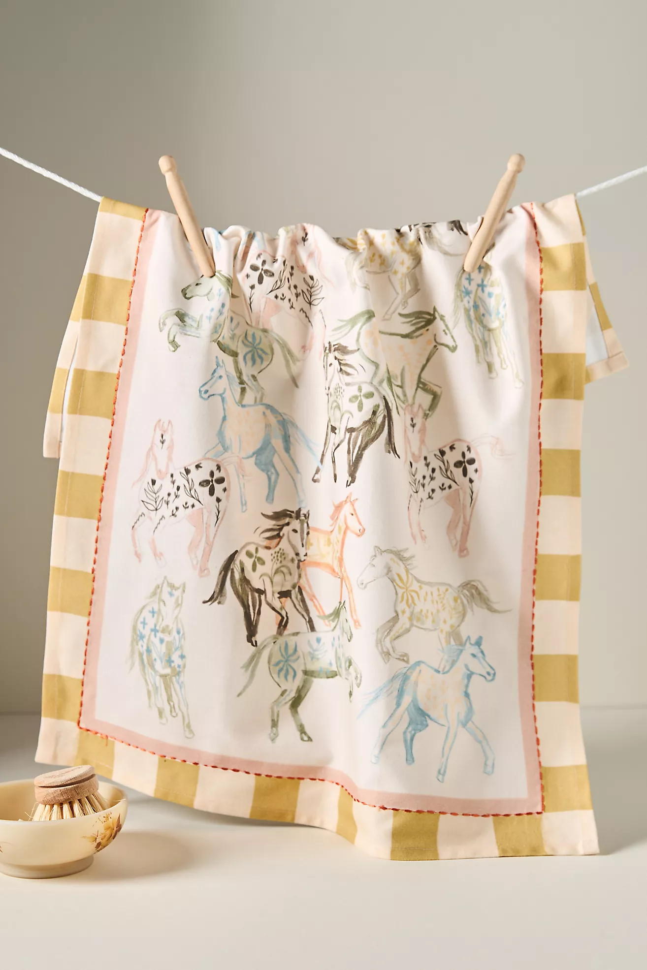 Run Wild Dish Towel | Anthropologie (US)
