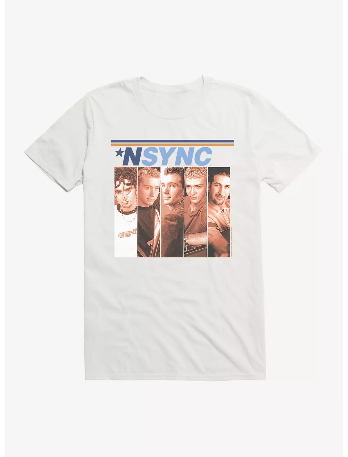 NSYNC Self Titled Album Cover T-Shirt | Hot Topic