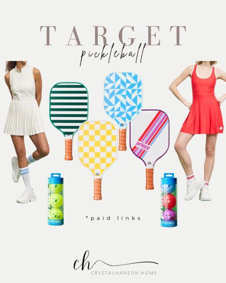 Pickleball outfits and the cutest paddles from target 



#LTKFindsUnder50 #LTKFitness #LTKActive
