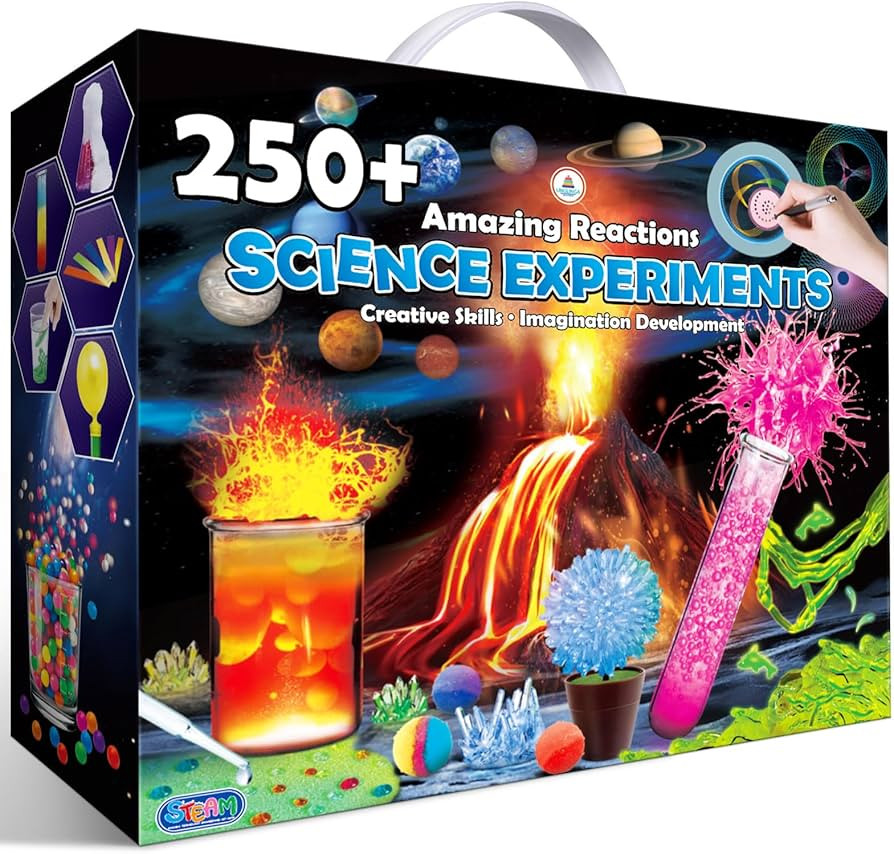 UNGLINGA 250+ Science Experiments Kits for Kids, Boys Girls Toys Birthday Gifts Ideas, Chemistry ... | Amazon (US)