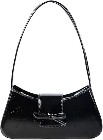 Shoulder Bags for Women Red Purse Burgundy Purse Coquette Bow Purse Trendy Red Shoulder Bag Leath... | Amazon (US)