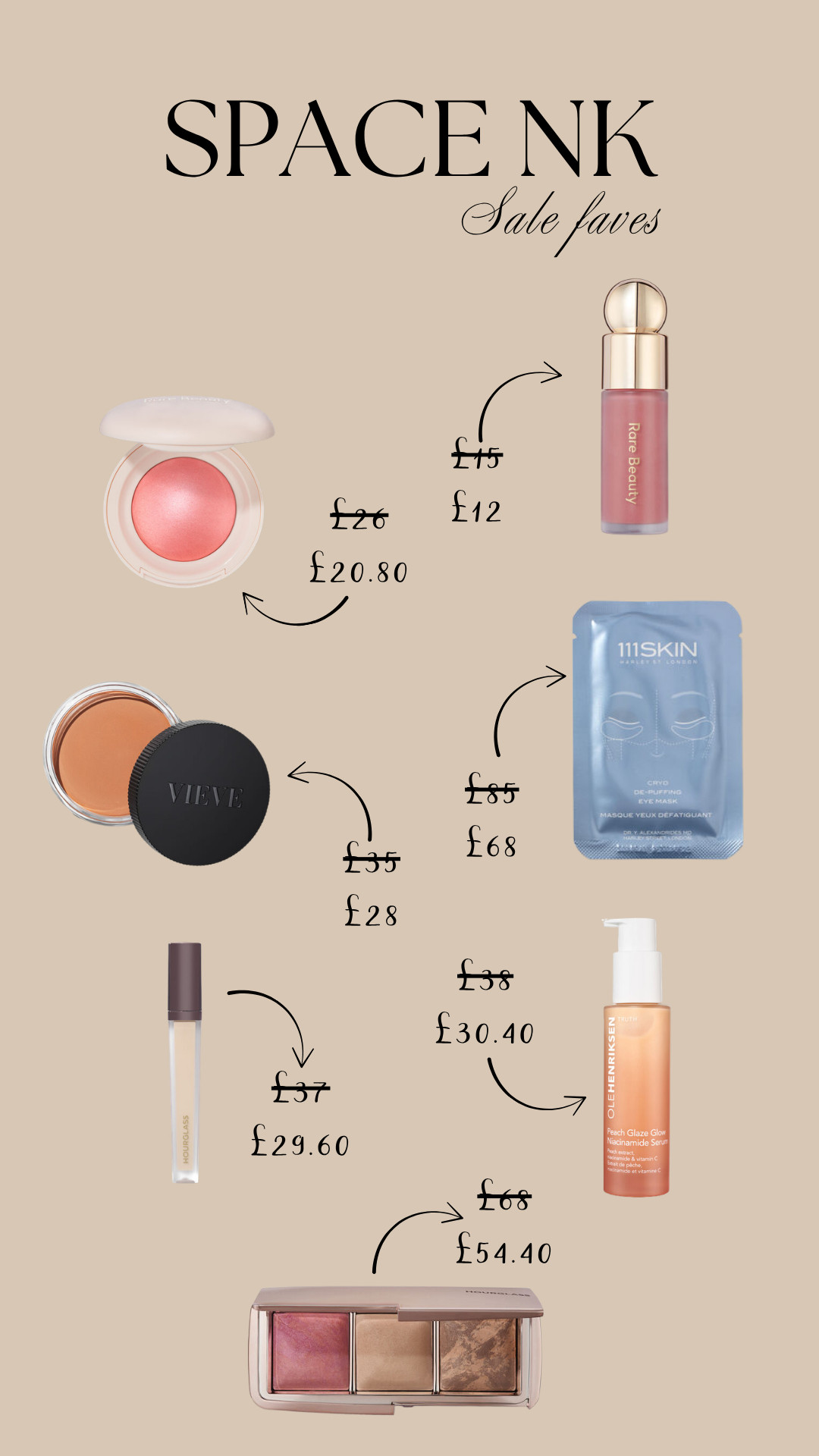 Space NK Sale Picks, Currently 20% off most items online 
Beauty picks, GRWM, Makeup, Skincare 

 #LTKuk #LTKgiftguide #LTKeurope