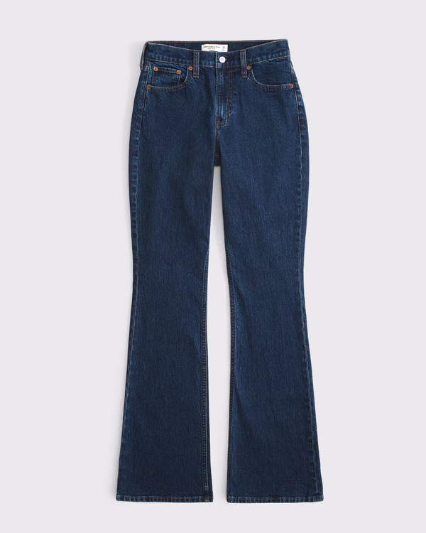 Women's High Rise Bootcut Jean | Women's Bottoms | Abercrombie.com | Abercrombie & Fitch (US)