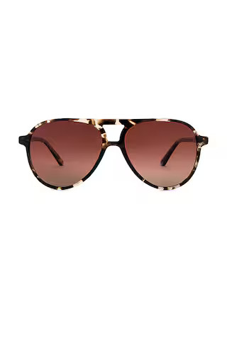DIFF EYEWEAR Tosca II in Espresso Tortoise & Brown from Revolve.com | Revolve Clothing (Global)