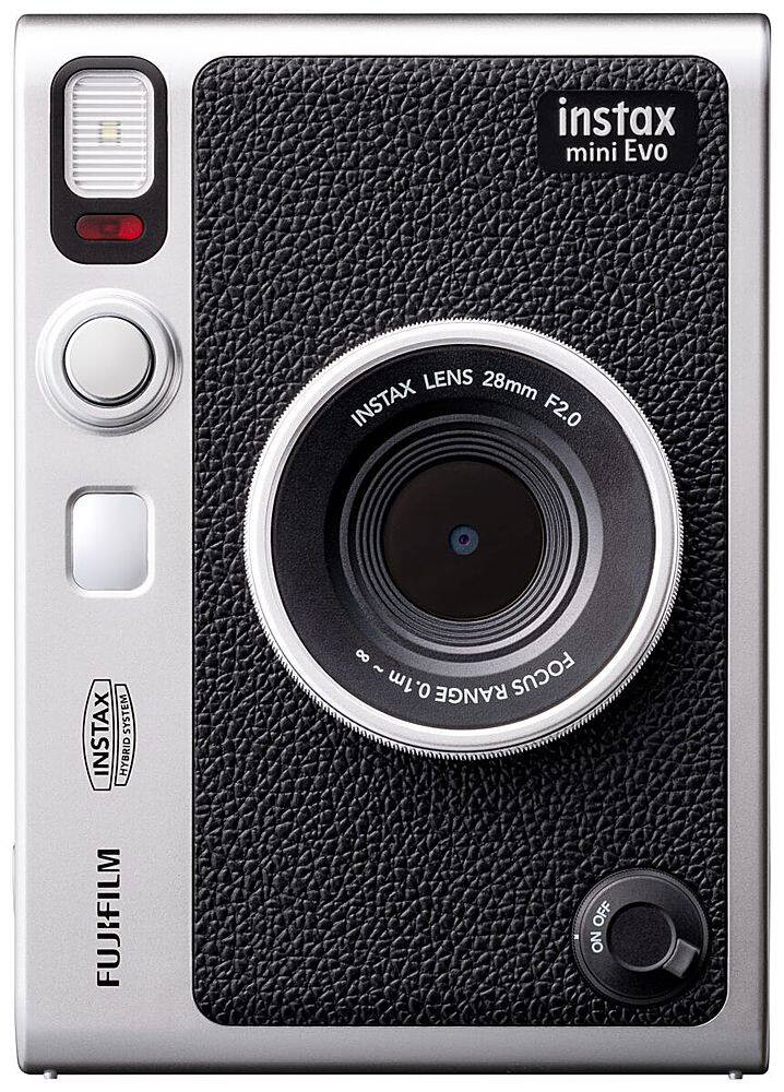 Fujifilm - instax mini Evo Instant Film Camera - Black | Best Buy U.S.