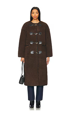 4th & Reckless Heyworth Coat in Chocolate Brown from Revolve.com | Revolve Clothing (Global)