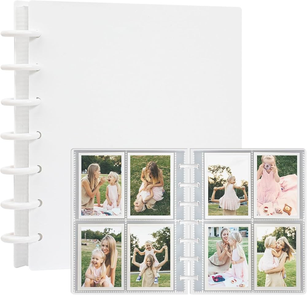 Mini Polaroid Photo Album 2x3 Inch 240 Pockets Photo Book for Fujifilm Instax Mini Camera DIY Col... | Amazon (US)