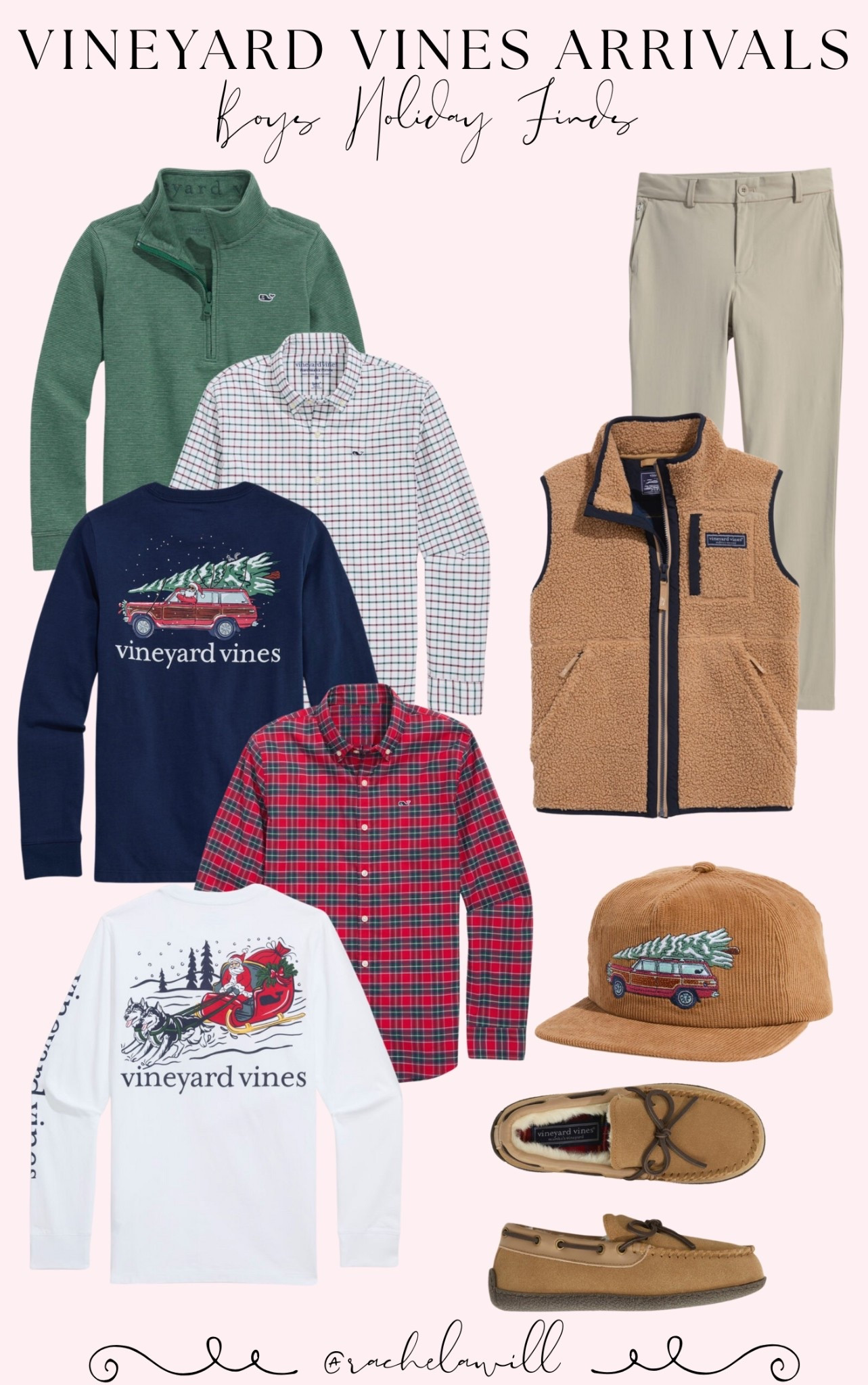 Darling, proper, and perfect for the best-dressed boys this season! From crisp classics to comfy everyday staples, Vineyard Vines has the sweetest new styles that keep your little guy looking sharp without sacrificing comfort.

Whether it’s holiday outings, family photos, church, or school days — these pieces bring that timeless, polished charm we all love. ✨

Shop my favorites below — your stylish little gentleman will thank you! 💼